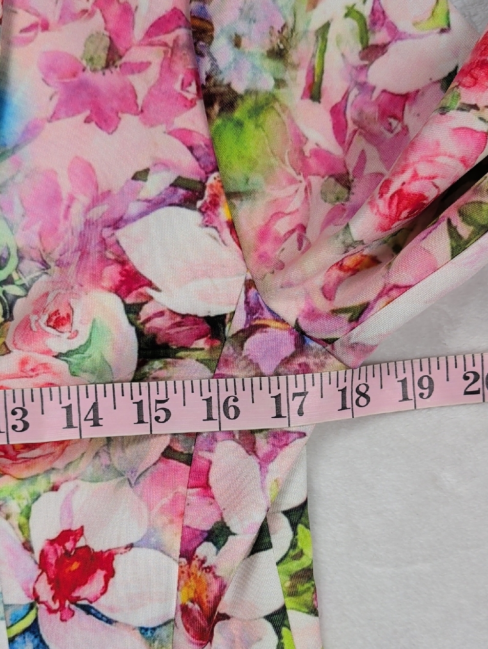 Joseph Ribkoff Floral Blazer 152645 Pastel 3/4 Sleeves Fitted Jacket Size 8 - Picture 5 of 13